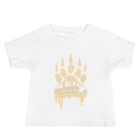 [ID: 305-G14] A Beary Good Home Baby Staple Tee