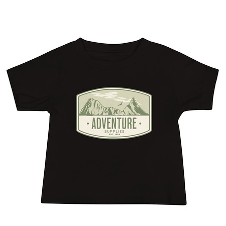 [ID: 305-G32] Adventure Supplies - Mountain Baby Staple Tee