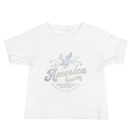 [ID: 305-G61] America 1776 Baby Staple Tee