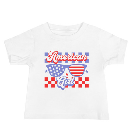 [ID: 305-G72] American girl Baby Staple Tee