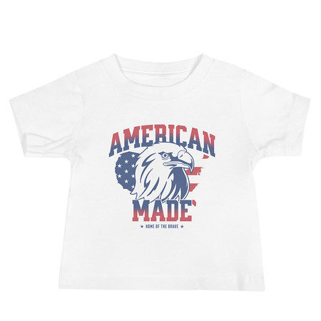 [ID: 305-G76] American Made Baby Staple Tee