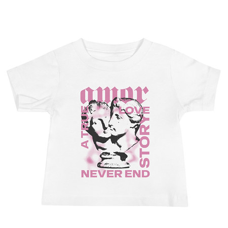 [ID: 305-G77] Amor Baby Staple Tee