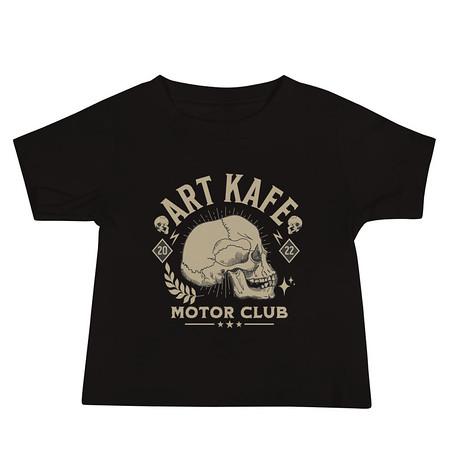[ID: 305-G103] Art Kafe Motor Club Baby Staple Tee