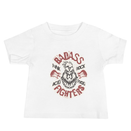 [ID: 305-G130] Badass Fighters Baby Staple Tee