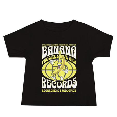 [ID: 305-G136] Banana Records - Comic Character Baby Staple Tee