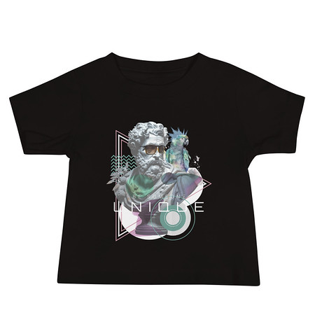 [ID: 305-G160] Be Someone Unique Baby Staple Tee