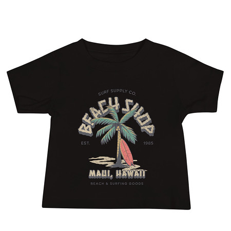 [ID: 305-G169] Beach Shop Baby Staple Tee