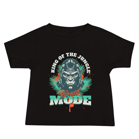 [ID: 305-G171] Beast Mode Baby Staple Tee