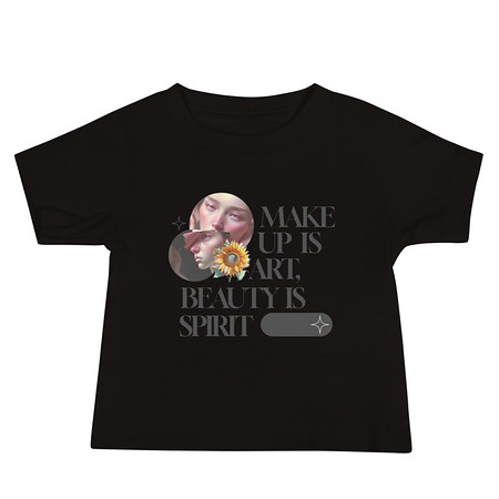 [ID: 305-G174] Beauty is Spirit Baby Staple Tee