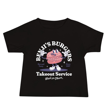 [ID: 305-G182] Benji's Burgers - Fast Food Baby Staple Tee