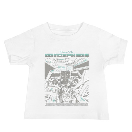 [ID: 305-G199] Beyond The Atmosphere Baby Staple Tee