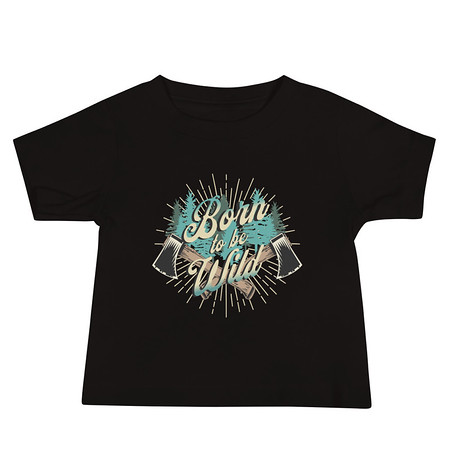 [ID: 305-G262] Born to be Wild (2) Baby Staple Tee