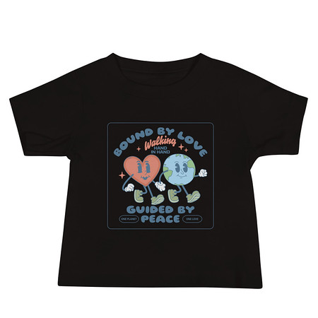 [ID: 305-G272] BOUND BY LOVE Baby Staple Tee