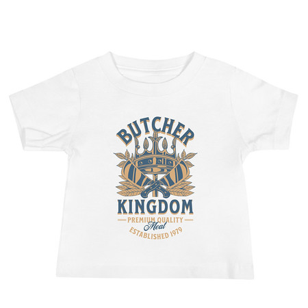 [ID: 305-G301] Butcher Kingdom - Royal Baby Staple Tee