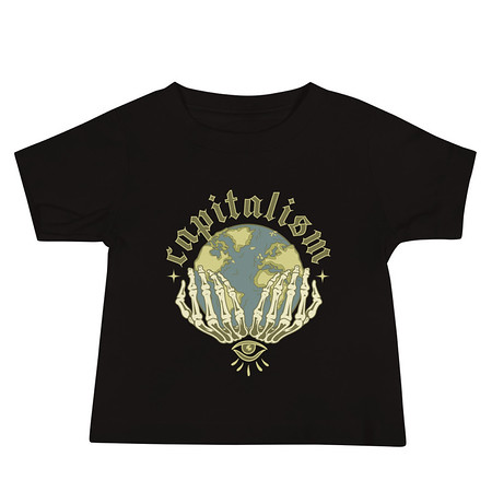 [ID: 305-G333] Capitalism - Earth Baby Staple Tee