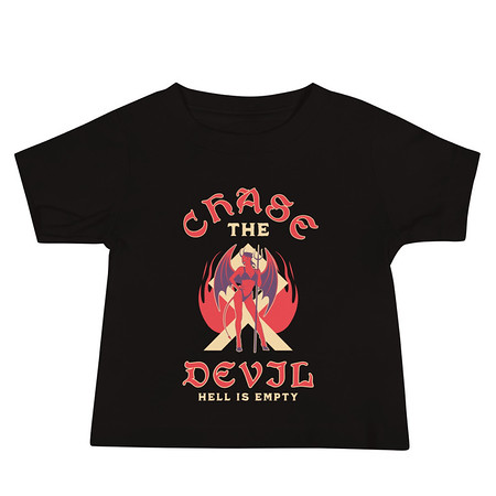 [ID: 305-G359] Chase The Devil Baby Staple Tee