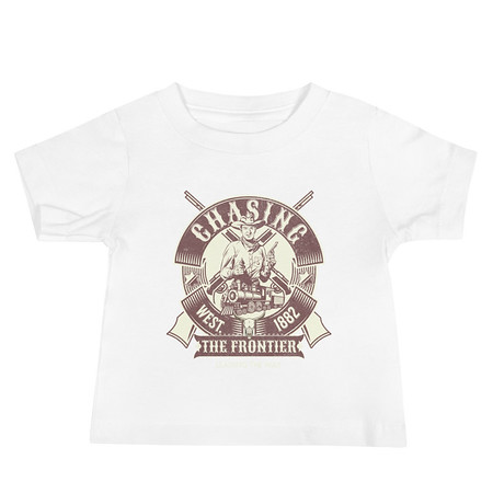 [ID: 305-G360] Chasing the Frontier Baby Staple Tee