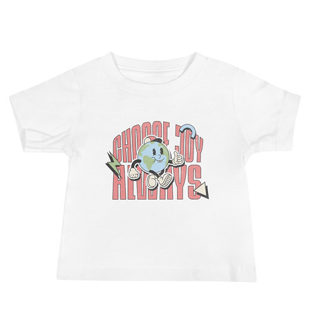 [ID: 305-G372] Choose Joy Always Baby Staple Tee