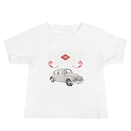 [ID: 305-G382] Classic Cars Baby Staple Tee