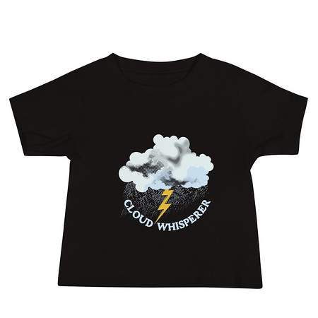 [ID: 305-G387] Cloud Whisperer - Rainy Weather Baby Staple Tee