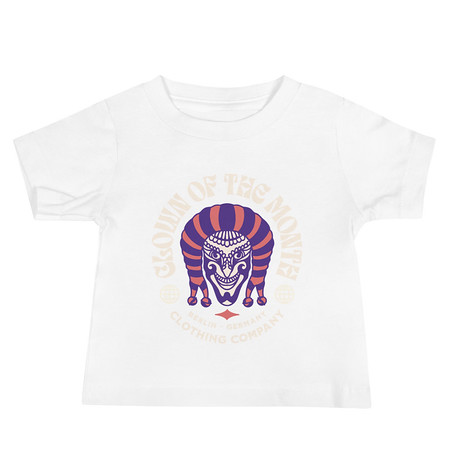 [ID: 305-G389] Clown of the Month Baby Staple Tee