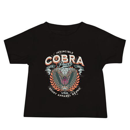 [ID: 305-G390] Cobra Power - Sports Baby Staple Tee