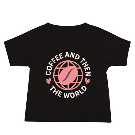 [ID: 305-G393] Coffee and Then The World - Earth Baby Staple Tee