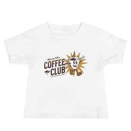[ID: 305-G396] Coffee Club Baby Staple Tee