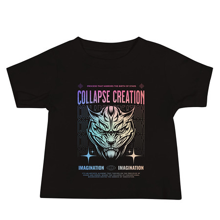 [ID: 305-G406] Collapse Creation Baby Staple Tee