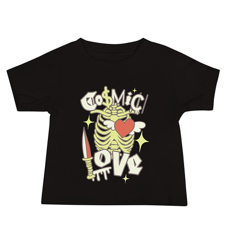 [ID: 305-G423] Cosmic Love (2) Baby Staple Tee