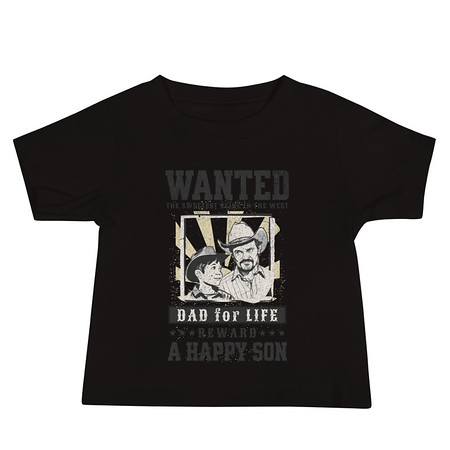 [ID: 305-G461] Dad Wanted Baby Staple Tee
