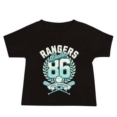 [ID: 305-G464] Dallas Rangers - Old School Sports Baby Staple Tee