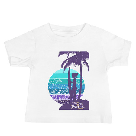 [ID: 305-G470] Dawn Patrol Baby Staple Tee