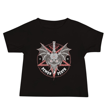 [ID: 305-G486] DEMON DEATH Baby Staple Tee