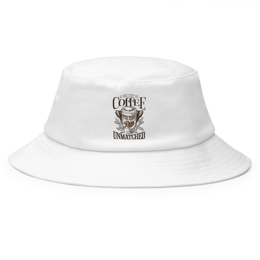 [ID: 253-G15] A Big Cup of Coffee Bucket Hat