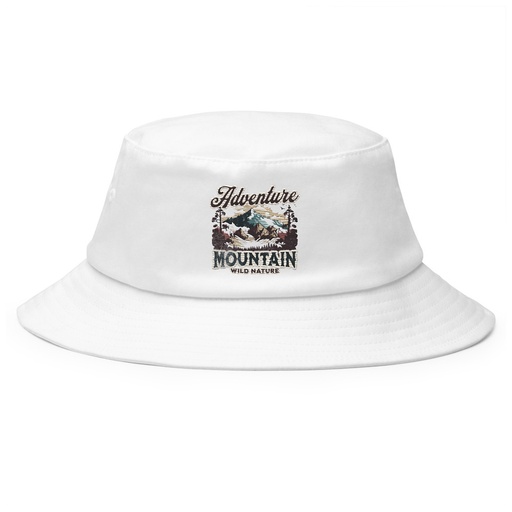[ID: 253-G31] Adventure Mountain Wild Nature Bucket Hat