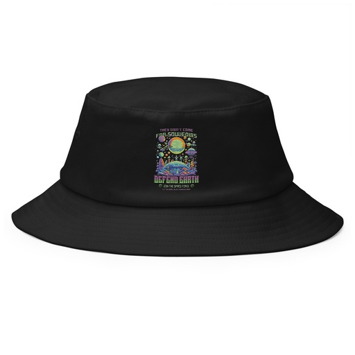[ID: 253-G38] Alien Invasion Bucket Hat