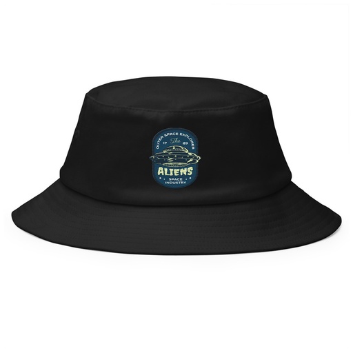 [ID: 253-G40] Aliens Outer Space Explorer - UFO Bucket Hat