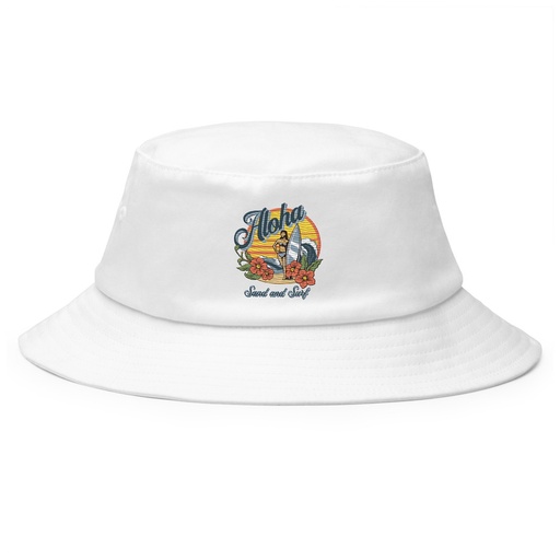 [ID: 253-G53] Aloha Bucket Hat