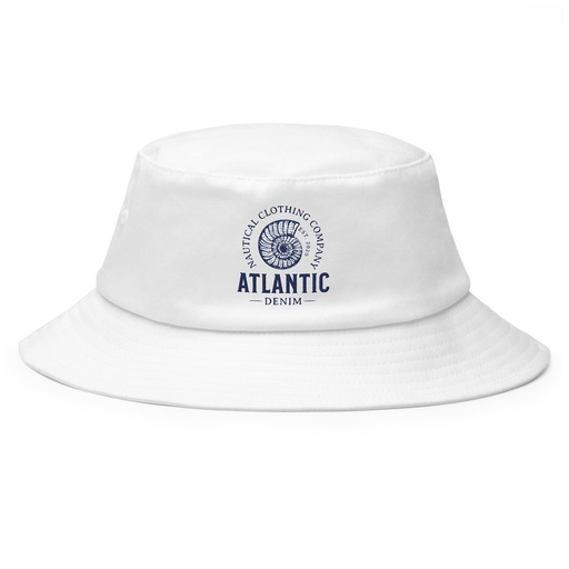 [ID: 253-G113] Atlantic Denim - Nautical Bucket Hat
