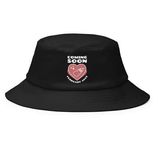 [ID: 253-G121] Baby Announcement - Feeding Bottle Bucket Hat