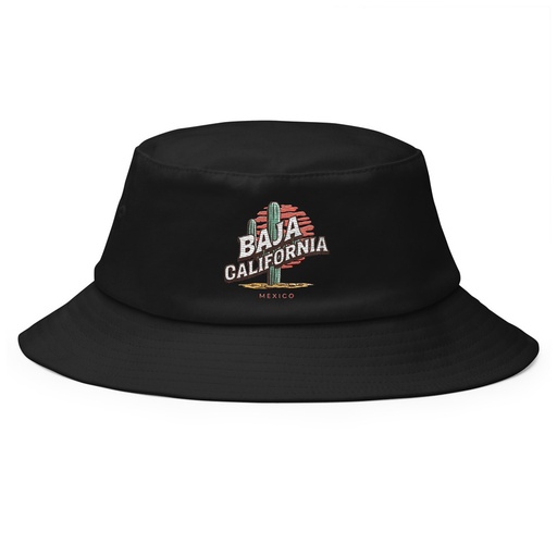 [ID: 253-G132] Baja Cali Mexico Bucket Hat
