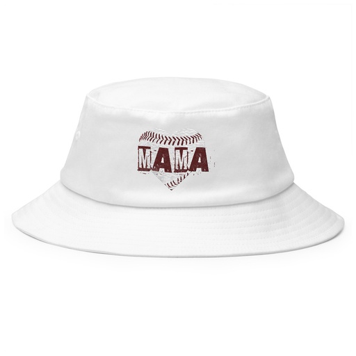 [ID: 253-G142] Baseball MAMA Bucket Hat
