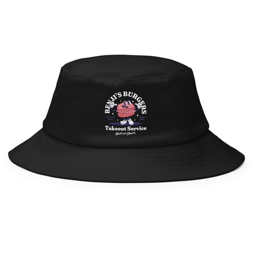 [ID: 253-G182] Benji's Burgers - Fast Food Bucket Hat