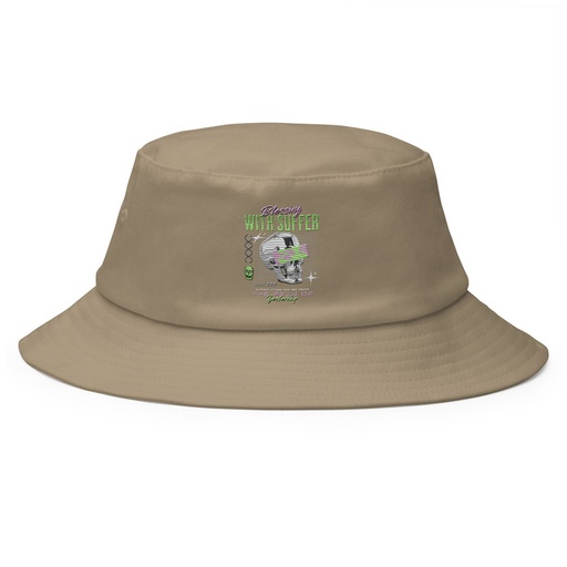 [ID: 253-G235] Blessing With Suffer Bucket Hat