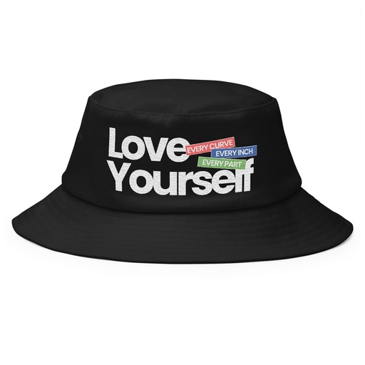 [ID: 253-G246] Body Positivity Bucket Hat