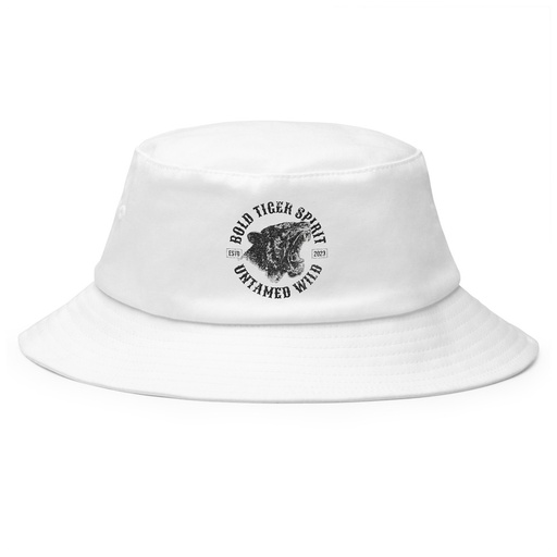 [ID: 253-G249] Bold Tiger Spirit Bucket Hat