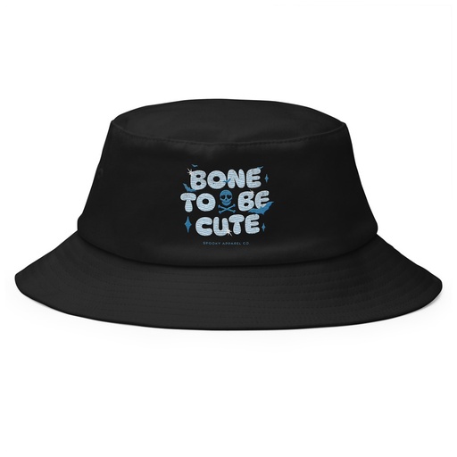 [ID: 253-G250] Bone To Be Cute - Halloween Bucket Hat