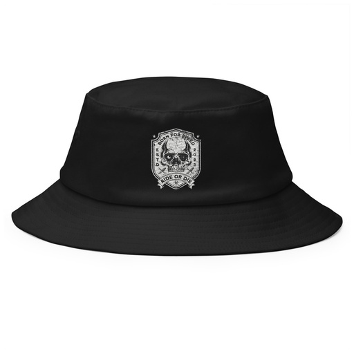 [ID: 253-G258] BORN FOR SPEED RIDE OR DIE Bucket Hat