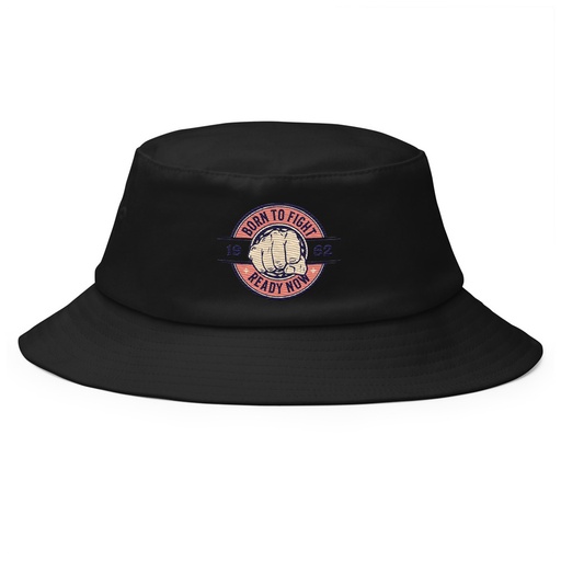 [ID: 253-G265] Born to Fight - Fist Bucket Hat